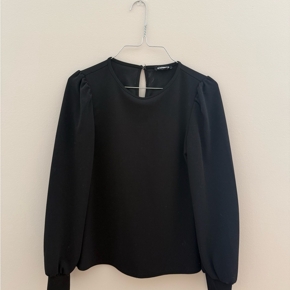 Express Black Women's Top